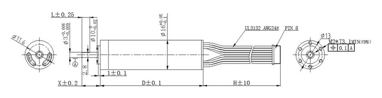 VEC-1635-motor outline VEC-1635-motor outline